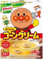 ซุปข้าวโพดเด็ก Anpanman Knorr Corn Cream Soup ซุปญี่ปุ่น ซุปครีมข้าวโพด อันปังแมน ซุปสำหรับเด็ก จากญี่ปุ่น