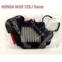 กรองอากาศสแตนเลส (HURRICANE) Honda MSX 125 / Gorm