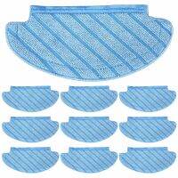 10Pcs Mop Cloth Cleaning Pads for Ecovacs Deebot Ozmo 920 950 N8/T5/N5/N5S Series Vacuum Cleaner Parts Washable