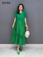 Dress Color Dress Fashion Casual Solid Loose T-shirt Women New