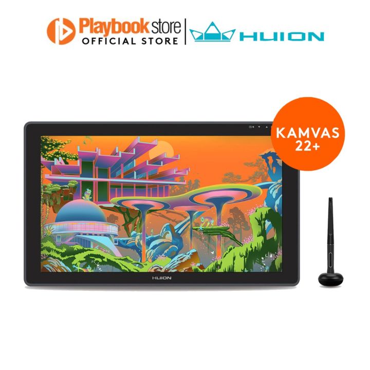 Huion Kamvas 22+ 21.5inch Graphics Drawing Tablet with Battery