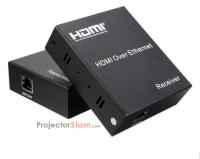 HDMI Over Ethernet Transmitter And Receiver Converter Wire Extender 120m พร้อมกล่อง