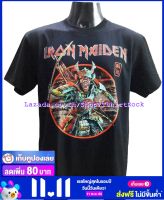 เสื้อวง IRON MAIDEN ไอเอิร์นเมเดน ไอร่อน ไซส์ยุโรป เสื้อยืดวงดนตรีร็อค เสื้อร็อค  IRN1842 ผ้าร้อยแท้