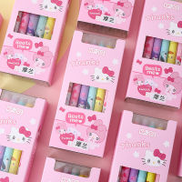 อะนิเมะ ONIX Erasable เจลปากกา Kawaii Kt Cat 12-144ชิ้นล็อต0.5มม. สีฟ้ากดปากกาโรงเรียนนักเรียนเครื่องเขียนของขวัญ