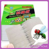 ?โปรโมชั่น กาวดักแมลงวัน (แพค 10 แผ่น) แผ่นกาวดักแมลงวันราแพ็คเกจอย่างดี แผ่นกาว ชนิดแผ่นกระดาษ ปลอดภัยใช้ง่าย Fly Catching Sticker ราคาถูก?................. ที่ดักแมลงวัน ดักแมลงวัน เครื่องดักแมลงวัน ที่ช็อตแมลง