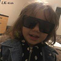 【hot】 New Fashion Kids Sunglasses Children Piece Goggle Boys Oversized Colorful Rimless Shades Oculos