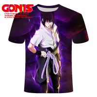 【จัดส่งฟรี】GONIS 2020 เสื้อยืดแขนสั้นยอดนิยมสำหรับผู้ชายและผู้หญิงในการพิมพ์ดิจิตอล 3 มิติของอะนิเมะญี่ปุ่นนารูโตะ