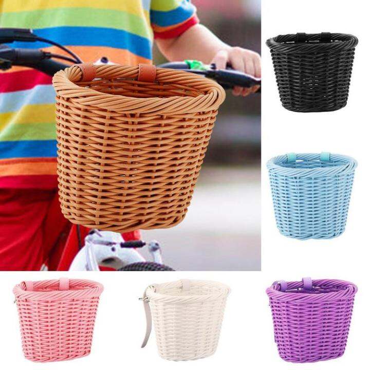 kids-bike-basket-woven-wicker-cruiser-bicycle-basket-with-adjustable-leather-straps-bicycle-storage-baskets-for-kids-and-adult-ideal