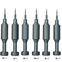 ชุดไขควงชุดเหล็กขนาดเล็กมีความแม่นยำสูงชุดไขควง Hex Torx Y0.6สำหรับชุดเครื่องมือซ่อม