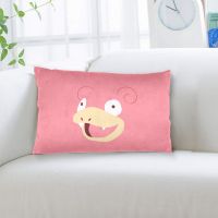 Pokemon Slowpoke 24 "X 16"(60*40ซม.) ปลอกหมอนพิมพ์ลายส่วนบุคคลปลอกหมอนที่ประณีตและโซฟาที่ทันสมัย (ไม่รวมหมอน)