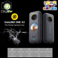 Insta360 ONE X2 กล้อง Action Camera 360 องศา, ถ่ายวิดีโอ 5.7K, กันน้ำ - รับประกันร้าน Diglife Thailand 1ปี