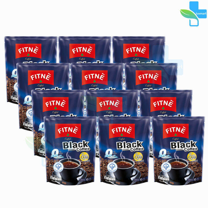 FITNE’ Black Coffee ฟิตเน่ แบล็ค คอฟฟี่ สูตรผสมโคเอนไซม์ คิวเท็น ขนาด ...