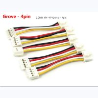 ☬ 5X 2.0MM HY-4P Grove - 4pin female connector wire 5CM 50MM 10CM 100mm 24AWG