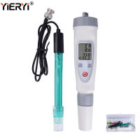 Yieryi pH Meter เครื่องวัดคุณภาพน้ำดิจิตอล เครื่องวัดกรดและด่าง สำหรับเพาะเลี้ยงสัตว์น้ำ พิพิธภัณฑ์สัตว์น้ำ สระว่ายน้ำ น้ำดื่ม