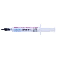 【YD】 2Pcs 2g HY880 Thermal Grease Chipset CPU Cooling Compound Silicone Paste 5.15W