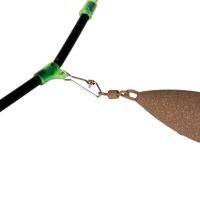 【hot】 5pcs Sea Fishing Anti-Tangle Feeder Boom Anti Tangle Booms With Sinker Snaps Tackle Baited