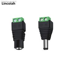 ◘ 1pc Female or Male DC connector 5.5x2.1mm Power Jack Adapter Plug Cable Connector for 3528/5050/5730 led strip light CCTV camera