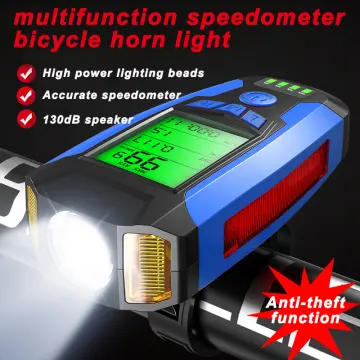 Buy Bike Lights With Speedometer And Horn online Lazada .ph