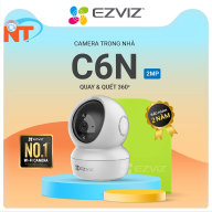 100% CHÍNH HÃNG Camera WIFI EZVIZ C6N 2MP 1080P - Xoay 360 Thông Minh + thumbnail