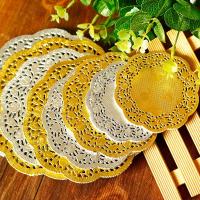 【YF】❆  50/100/200pcs Round Paper Doilies Doily Tableware Placemats Mats Table Decoration