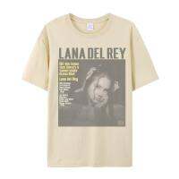 Lana Del Rey VintageT-shirt Mens and s Same CottonAesthetic Design printing New Short Sleeves Tees Spring Summer XS-4XL-5XL-6XL