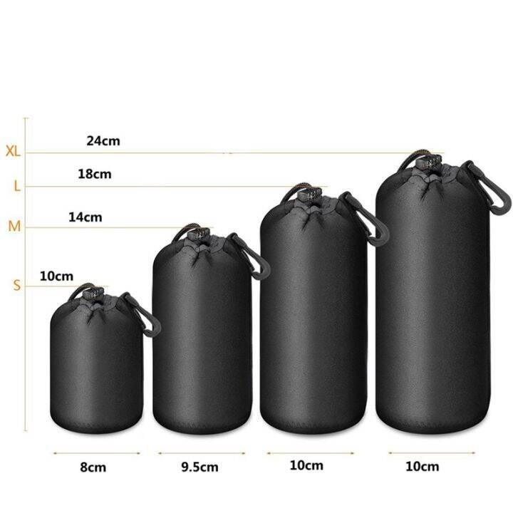 4pcs-camera-case-lens-pouch-set-lens-case-small-medium-large-and-extra-large-for-dslr-camera-lens-bag-pouch-shockproof