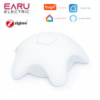 Zigbee Tuya บ้านปลุกการรั่วไหลของน้ำปลุกอิสระน้ำรั่วเซ็นเซอร์ตรวจจับน้ำท่วมแจ้งเตือนล้นการรักษาความปลอดภัยระบบเตือนภัย