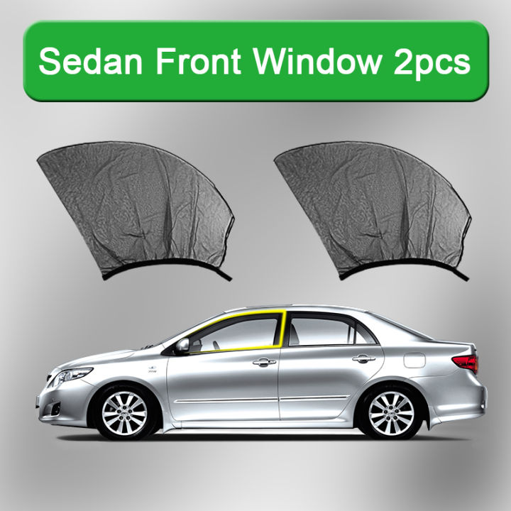 24ชิ้นรถหน้าต่างหน้าจอประตูครอบคลุมด้านหน้าด้านหลังหน้าต่างด้านข้างยูวีซันไชน์ปก-shade-ตาข่ายรถมุ้งกันยุงอุปกรณ์รถยนต์