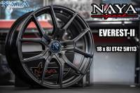 ล้อแม็กใหม่ ขอบ18 -  COSMIS รุ่น EVEREST-II - 2สี - ขอบ18 x 8.0 x 8.0 x 5รู112/114.3 ET42/42 - ส่งฟรี Kerry Express - กรุณาสอบถามสต็อกก่อนกดสั่งซื้อ