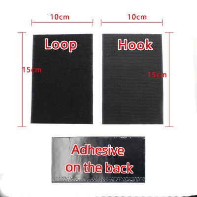10×15cm 4Pairs/Lot Strong Self Adhesive Fastener Stickers Adhesive Tape For Bed Sheet Sofa Mat Carpet Anti Slip Mat Diy