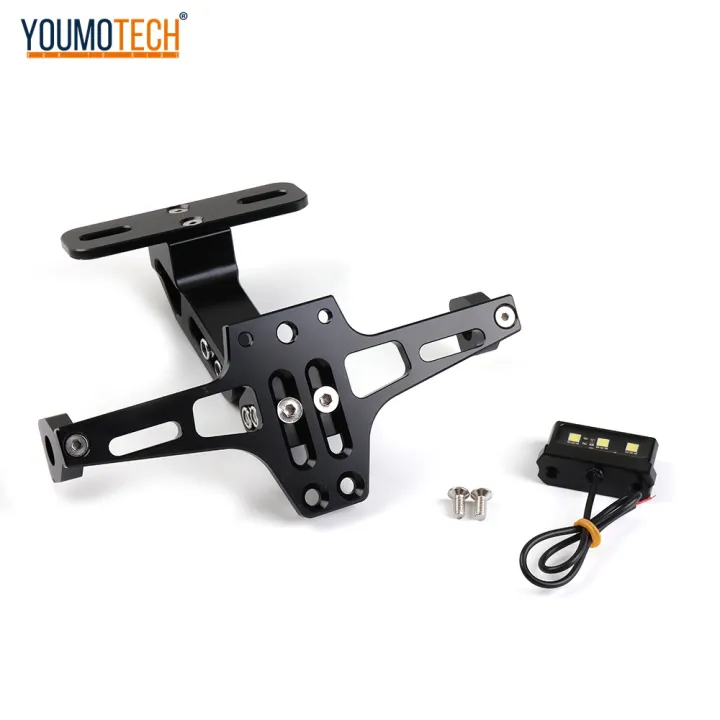 Universal Motorcycle License Plate Bracket Licence Plate Holder Number