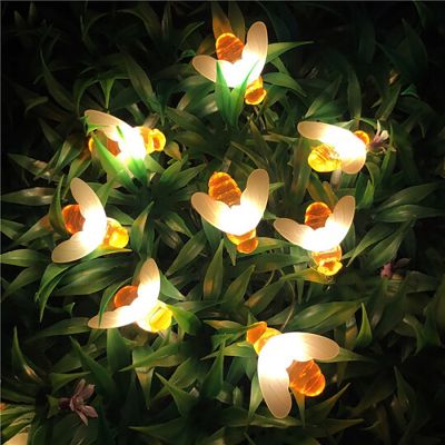 Small Bee Led String Lights Outdoor Waterproof Lights Decoration Patio Garden Christmas Tree Led Garland String Light 5w