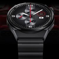 {: "》 -- 22มม. สายรัดโลหะไทเทเนียมแบบสากลสำหรับ Galaxy Watch 46มม. S3เกียร์สำหรับ GT2 GT3 3 Pro สายสำรองหรู