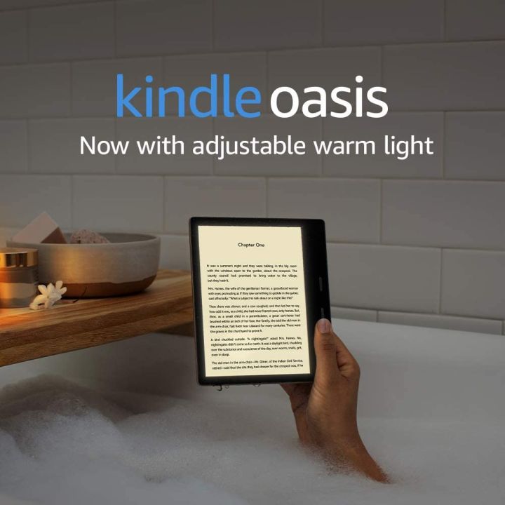 kindle-oasis-2019-wi-fi-e-reader-8gb-7-inch-สี-grarphite-รุ่นปัจจุบัน-free-usb-charge-รับประกัน-1ปี-พร้อมส่ง