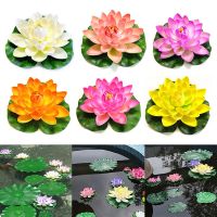 hot【cw】 10cm/18cm Artificial Pond Foam Yousheng Floating Fake Garden