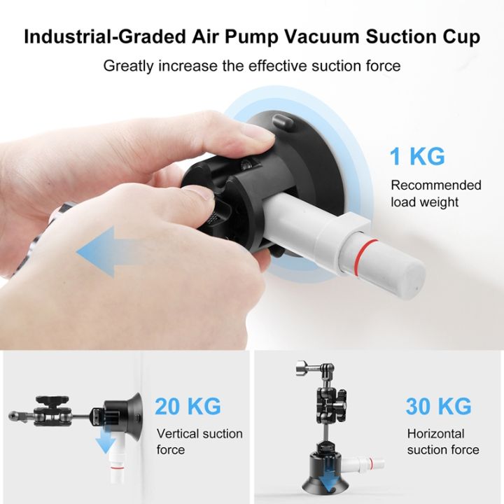 suction-cup-mount-and-arm-for-hero-11-10-9-8-action-camera-mount-bracket-3inch-dual-rotatable-ballheads