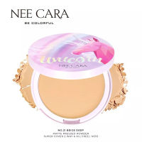 N333 Nee Cara MATTE PRESSED POWDER 2WAY &amp; OIL FREE แป้งอัดแข็งแบบแมตต์ 2ทางและออยล์ฟรี