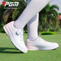 Women Golf Shoes Waterproof Anti-skid Light Weight Soft Breathable Sneakers Ladies Knob Strap Sports Shoes Fashion Versatile