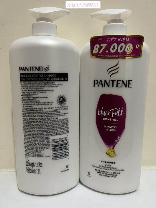 [HCM]Dầu gội Pantene ngăn rụng tóc 1200ml (Mẫu Mới Date 2025) Lazada.vn