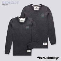 Rudedog เสื้อยืดแขนยาวชาย/หญิง รุ่น Connect สีท็อปดำ (ราคาต่อตัว)