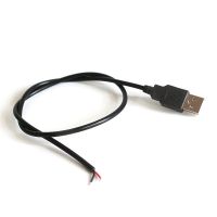 50CM 100CM USB LED Connector Cable line 2pin USB Socket Power Connect Wire Connectors for DC5V Single Color LED Strip Lights Electrical Connectors