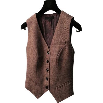 new traf retro suit vest ladies waistcoat short jacket Casual ol Coat women