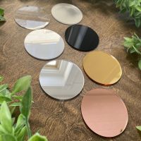 2/3/4/5/6" Acrylic Circle Sheet Disc Round Board for Wedding Place Card Gift Tag Ornament DIY Craft Art Project Painting Carve