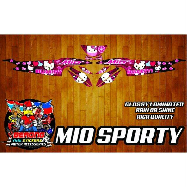 Mio Sporty Hello Kitty decals Lazada PH