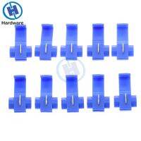 10/30/50Pcs Electrical Wire Cable Crimp Terminals Insulated Quick Splice Scotch Lock Blue 16-14 AWG Connectors Electrical Connectors