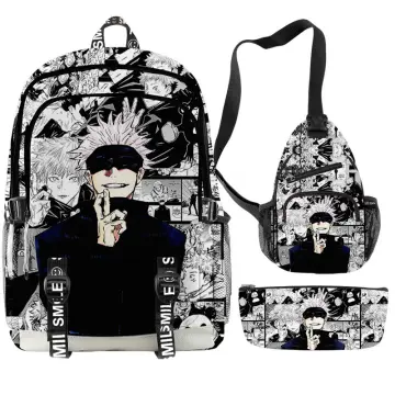 2PC-SET Naruto School Bag Kakashi Naruto Uchiha Itachi Primary