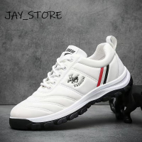 JAY_STORE  รองเท้าผ้าใบผู้ชาย รองเท้ากีฬาผช รองเท้าแฟชั่นผู้ชาย ใส่สบาย 2023ใหม่ XYD23A0T0Z 43Z231025