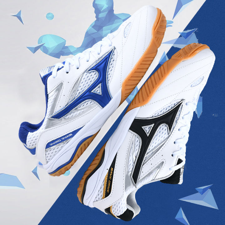 mizuno-รองเท้าเทนนิสแบดมินตันรองเท้าฝึกซ้อมในร่มสำหรับผู้ชายชั้นวางรองเท้าวอลเลย์บอลสควอช-tt-รองเท้าผ้าใบไม่มีทำเครื่องหมาย