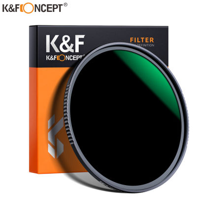 K&amp;F Concept ND1000 Filter Camera Lens Multi-Resistant Nano Coating Filter Density 49mm 52mm 58mm 62mm 67mm 72mm 77mm 86mm 95mm