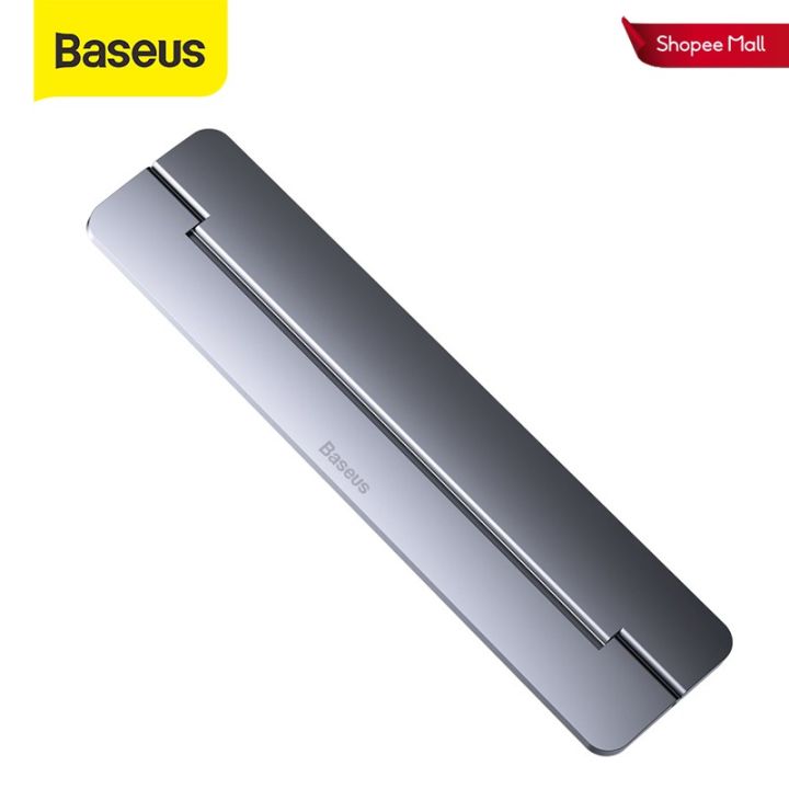 baseus-ขาตั้งแล็ปท็อป-อัลลอยด์-พับได้-สําหรับ-macbook-pro-air-ขนาด-12-17-นิ้ว